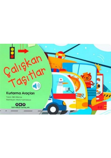 Çalışkan Taşıtlar Çalışkan Hayvanlar ve Çalışkan Doğa Sesli Kitaplar 3lü Set