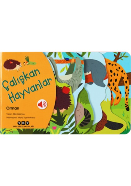 Çalışkan Taşıtlar Çalışkan Hayvanlar ve Çalışkan Doğa Sesli Kitaplar 3lü Set
