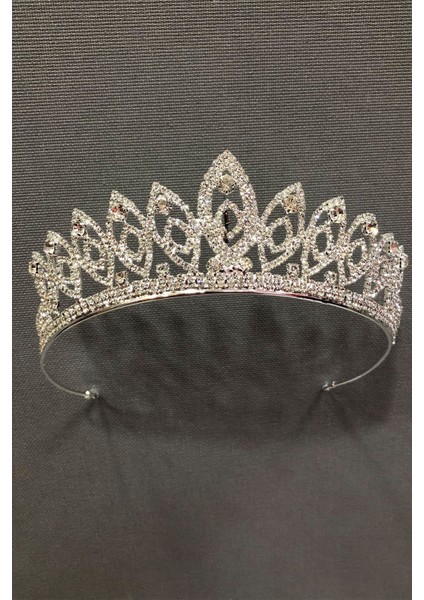 Yaren Gümüş Rengi Gelin ve Kına Tacı fiyatları