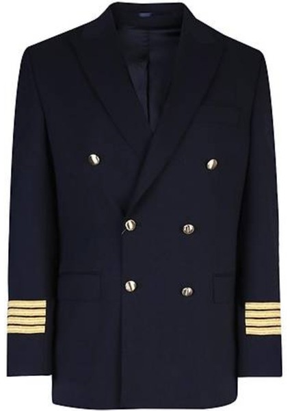 Havacı Kaptan Üniforma Ceket-Pantolon Takım