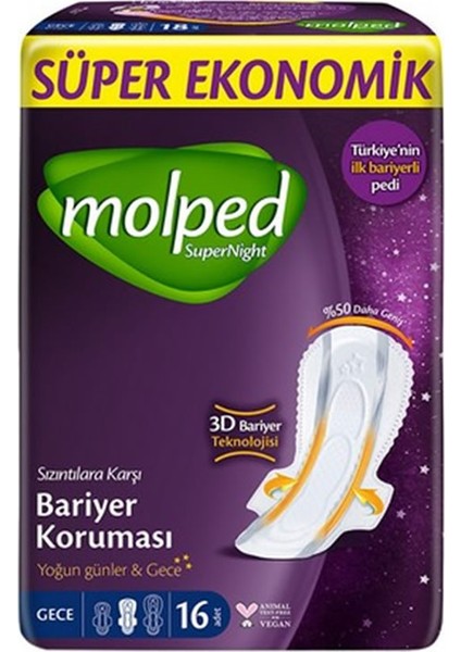 Süpernight Süper Eko Gece 16'lı
