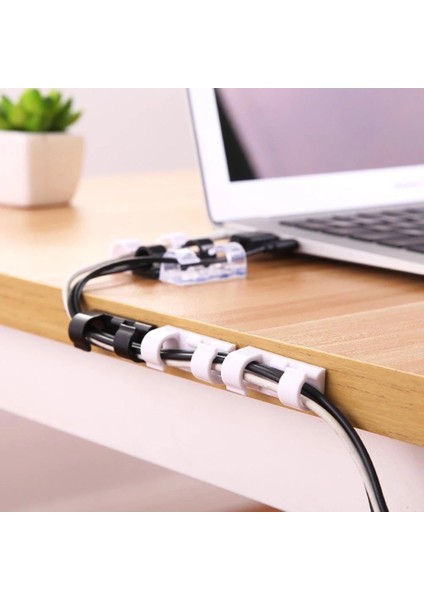16/20 Adet Kendinden Yapışkanlı Kablo Klipsleri Tel Saklama Klipleri USB Tel Kablo Masa Düzenleyici Kulaklık Kablo Sarıcı Kablo Tutucu Kelepçe Organizatör Sıcak Satış (Yurt Dışından) fiyatları