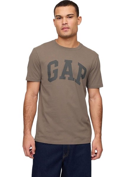 856659023 V-Everyday Soft Basic Logo T Erkek Tişört