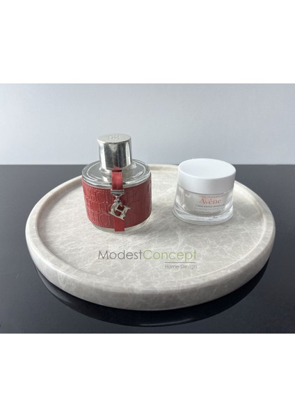 Doğal Bej Mermer Yuvarlak Tepsi Spider Beige, Damarlı Bej Mermer, Desenli Mermer modelleri