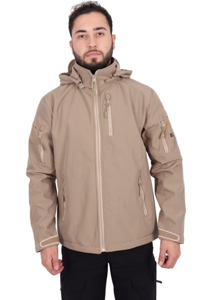 Bej Tactical Softshell Mont