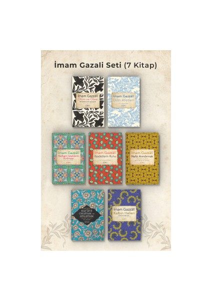 Imam Gazali Seti (7 Kitap)