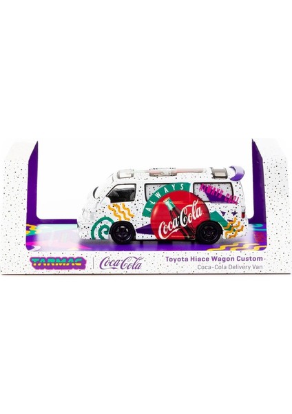 1/64 Toyota Hiace Wagon Custom Coca-Cola Delivery Van - HOBBY64