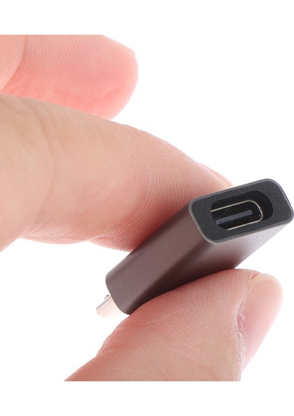 USB Adaptörü Tip C Dişi USB 3.0 Mikro B Erkek Konnektör Sabit Disk Bilgisayar Tip-C'yi Usb3.0 Mikro B Erkek'e Bağlamak Için Alüminyum Alaşımlı Adaptör (Yurt Dışından)