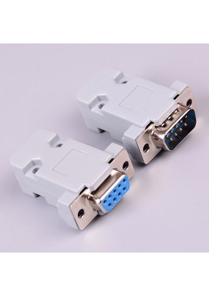 Takım RS232 Db9 Dişi Soket Fiş Konnektörü 9 Pin Bakır RS232 Adaptörü Kasa ile (Yurt Dışından)