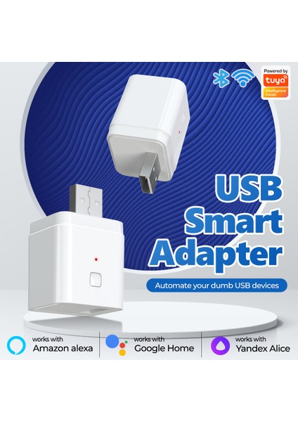 Rovf Akıllı Mikro USB Adaptör Anahtarı 5 V Tuya Wifi Mini USB Güç Adaptörü Alexa Google Akıllı Ev ile Çalışır (Yurt Dışından)