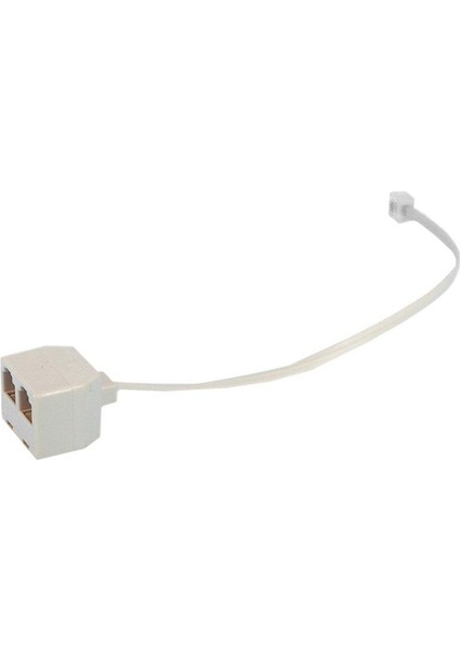 Ma RJ11 6P4C Erkek - Kadın 2 Yollu Telefon Ayırıcı Telefon Hattı (Yurt Dışından)