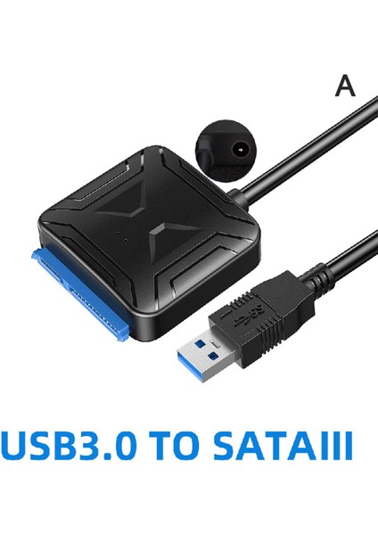 USB 3.0 Sata 3.5 2.5 Sabit Disk Adaptör Kablosu Samsung Seagate Wd HDD SSD Jing (Yurt Dışından)