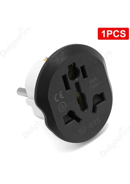 Adet Ab Tak Adaptörü Evrensel 16A Usto Ab Dönüştürücü Soket Au Abd Ingıltere Cn Ab Duvar Soketi Ac 250 V Seyahat Adaptörü (Yurt Dışından)