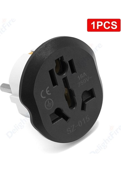 Adet Ab Tak Adaptörü Evrensel 16A Usto Ab Dönüştürücü Soket Au Abd Ingıltere Cn Ab Duvar Soketi Ac 250 V Seyahat Adaptörü (Yurt Dışından)