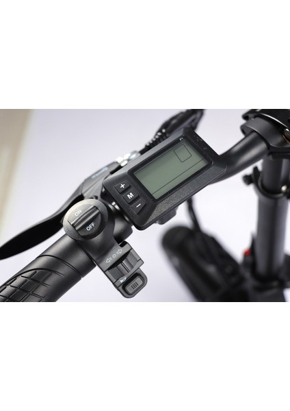 T-Bike X5 250W Elektrikli Bisiklet Siyah-Gri-Turuncu