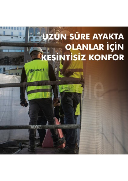 OS201 | Yumuşak Jel Destekli, Anti Yorgunluk, Konfor, İş Ayakkabıları ve Botlar için İç Tabanlık