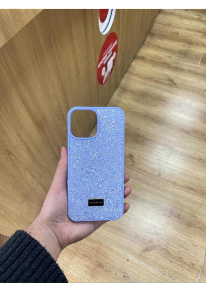 Iphone 13 Pro Max Uyumlu Simli Şık Tasarımlı Telefon Kılıfı