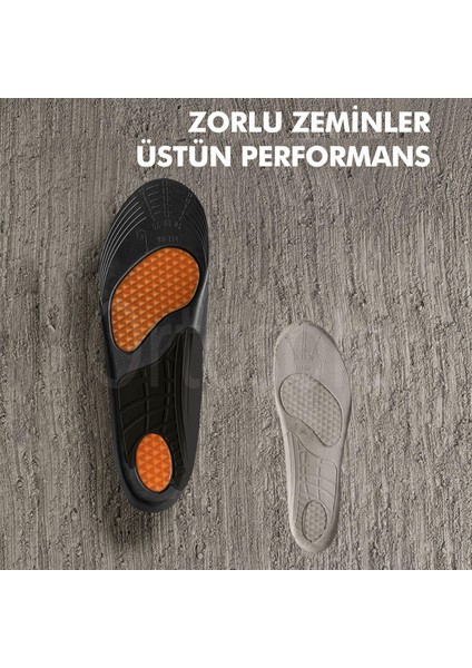 OS202 | Ark ve Jel Destekli, Zorlu Arazi ve Tırmanışlar İçin Topuk Destekli Ortopedik İç Tabanlık