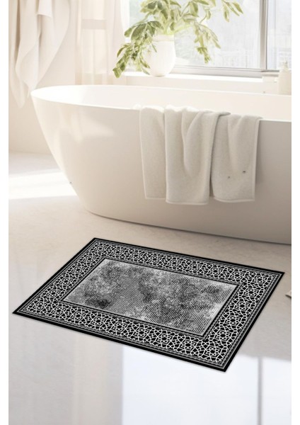 Kaymaz Taban, Yıkanabilir Lavabo Önü Paspası, Banyo Paspası, Duşakabin Önü Paspası (07)