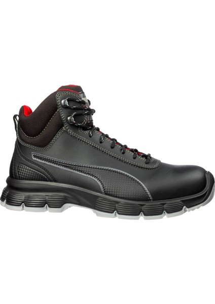 Condor Black Mid Çelik Burunlu Nubuk Deri Iş Ayakkabısı S3 Src Esd