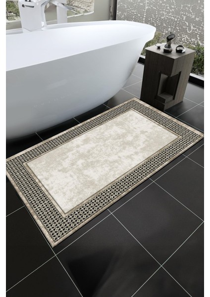 Kaymaz Taban, Yıkanabilir Lavabo Önü Paspası, Banyo Paspası, Duşakabin Önü Paspası (15)