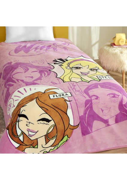 Yeni Sezon Lisanslı Winx Girl Power Battaniye fiyatları