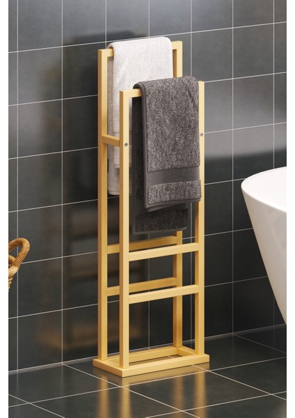 Metal Dilsiz Uşak Havluluk Banyo Düzenleyici