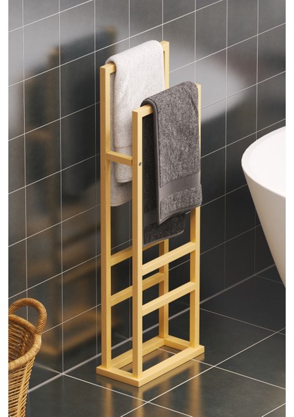 Metal Dilsiz Uşak Havluluk Banyo Düzenleyici