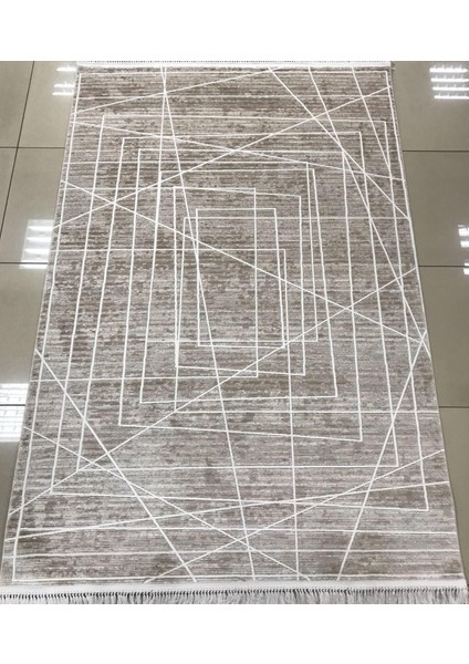 Halı Safir 73927 070 Serisi Akrilik Salon Oturma Yatak Odası Halısı