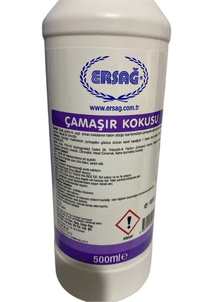 Çamaşır Kokusu 500 ml Çiçek, pudra ve yeşil orman kokulu
