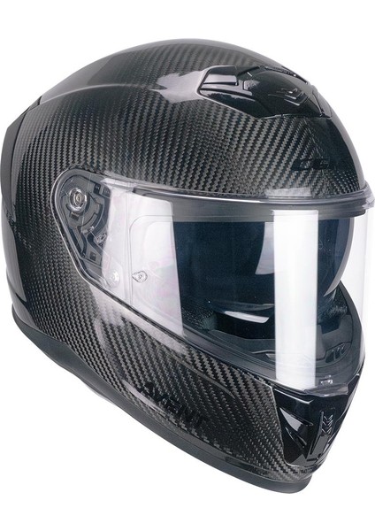 361C Avent Pro Full Carbon Kapalı Kask Parlak Karbon - M