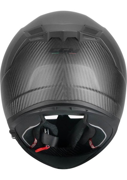 361C Avent Pro Full Carbon Kapalı Kask Parlak Karbon - M