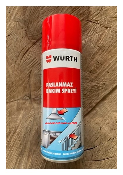 400 ml Paslanmaz Krom Çelik Bakım Spreyi Germany