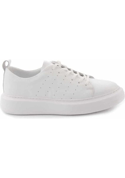 Yüksek Taban Hafif Deri Erkek Sneaker 3382