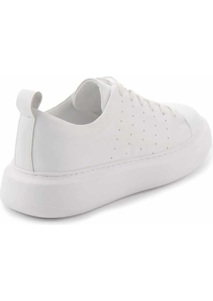 Yüksek Taban Hafif Deri Erkek Sneaker 3382