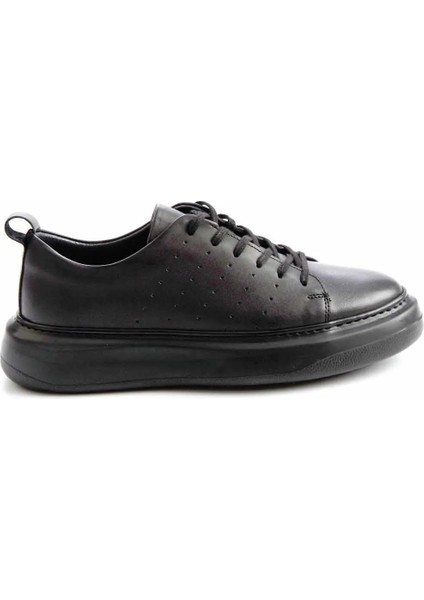 Yüksek Taban Hafif Deri Erkek Sneaker 3382