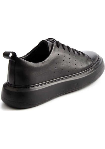 Yüksek Taban Hafif Deri Erkek Sneaker 3382