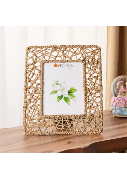 Deco Glorinda Çerçeve - Kahverengi - 15X20 cm