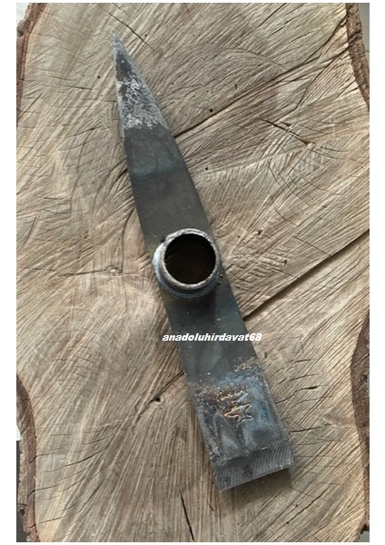 Bk Çelik Madenci Kazması Kalın Sivri Çapa Sivri Çift Agızlı Kazı Çapası 38CM