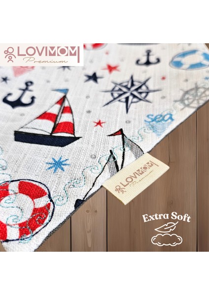 2'li Paket Premium %100 Pamuk Ekstra Soft 2 Kat Müslin Bebek Fuları Salya & Mama Önlüğü 3 Çıtçıtlı