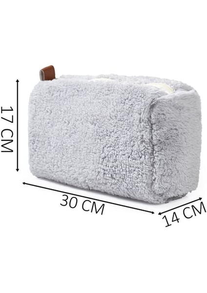 Legosh Peluş Seyahat Çantası (Uzun Tüylü) - Yumuşak Ve Şık Tasarım modelleri