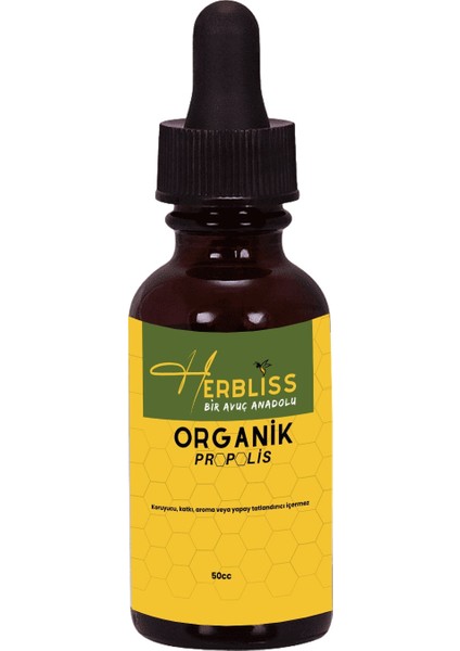 Organik Propolis Su Bazlı 50 cc