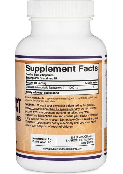 Cıssus Extract 1000 Mg 100 Capsules modelleri