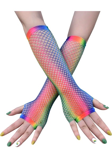 Gökkuşağı File Eldiven