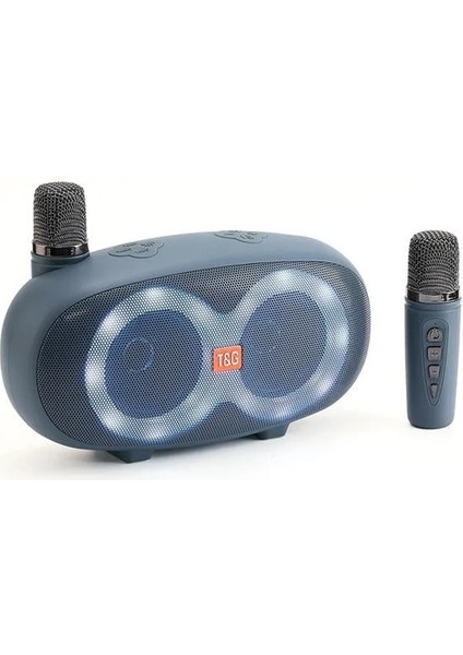 Tg TG542DK Usb/sd/fm/bluetooth Destekli̇ Taşinabi̇li̇r 2 El Mi̇krofonlu LED Işikli Wireless Hoparlö
