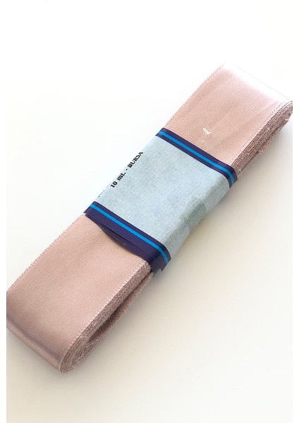 Pudra Renk Saten Kurdele 4 cm