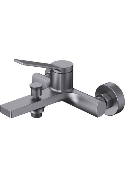 Ritmo Banyo Armatürü Metalik Gri