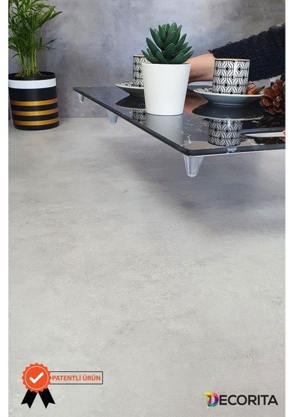 Cam Tepsi | Siyah Mermer | 29CM x 52CM fırsatları