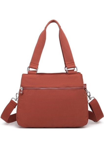 Krinkıl Kumaş Kadın Omuz Çantası Smart Bags 1125 Kiremit fiyatları