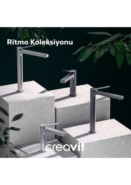 Ritmo Mutfak Armatürü Metalik Gri modelleri